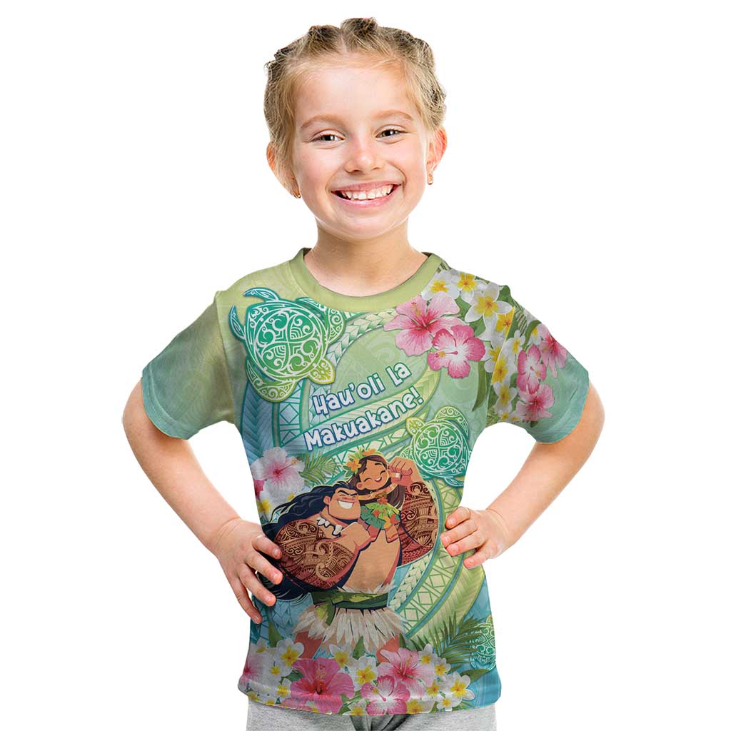 Personalised Hawaii Father's Day Kid T Shirt Happy Father And Child