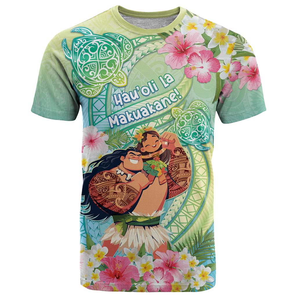 Personalised Hawaii Father's Day T Shirt Happy Father And Child