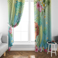 Hawaii Father's Day Window Curtain Happy Father And Child DT04 - Polynesian Pride