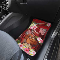 New Zealand Father's Day Car Mats Happy Father And Child DT04 - Polynesian Pride
