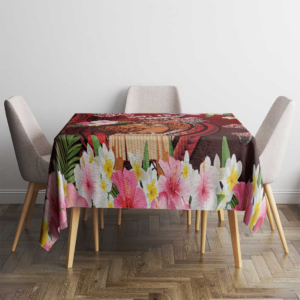 New Zealand Father's Day Tablecloth Happy Father And Child DT04 - Polynesian Pride