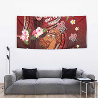 New Zealand Father's Day Tapestry Happy Father And Child