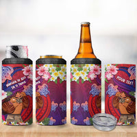 Personalised Samoa Father's Day 4 in 1 Can Cooler Tumbler Happy Father And Child DT04 - Polynesian Pride