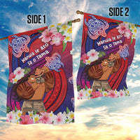 Samoa Father's Day Garden Flag Happy Father And Child