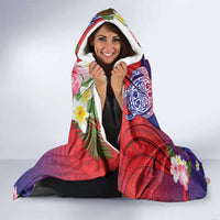 Samoa Father's Day Hooded Blanket Happy Father And Child DT04 - Polynesian Pride