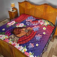 Samoa Father's Day Quilt Happy Father And Child