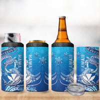 Hawaii 4 in 1 Can Cooler Tumbler Turtle With Hammerhead Shark Oceanic