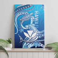 Hawaii Canvas Wall Art Turtle With Hammerhead Shark Oceanic DT04 - Polynesian Pride