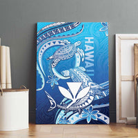 Hawaii Canvas Wall Art Turtle With Hammerhead Shark Oceanic DT04 - Polynesian Pride