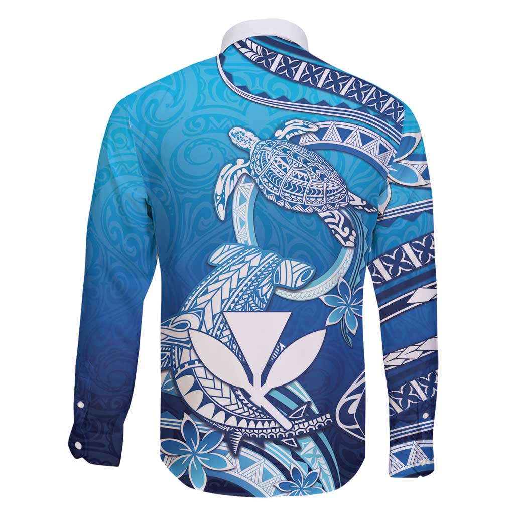 Hawaii Family Matching Long Sleeve Bodycon Dress and Hawaiian Shirt Turtle With Hammerhead Shark Oceanic