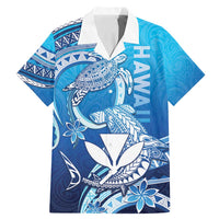 Hawaii Family Matching Mermaid Dress and Hawaiian Shirt Turtle With Hammerhead Shark Oceanic