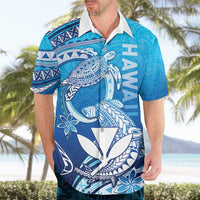 Hawaii Hawaiian Shirt Turtle With Hammerhead Shark Oceanic DT04 - Polynesian Pride
