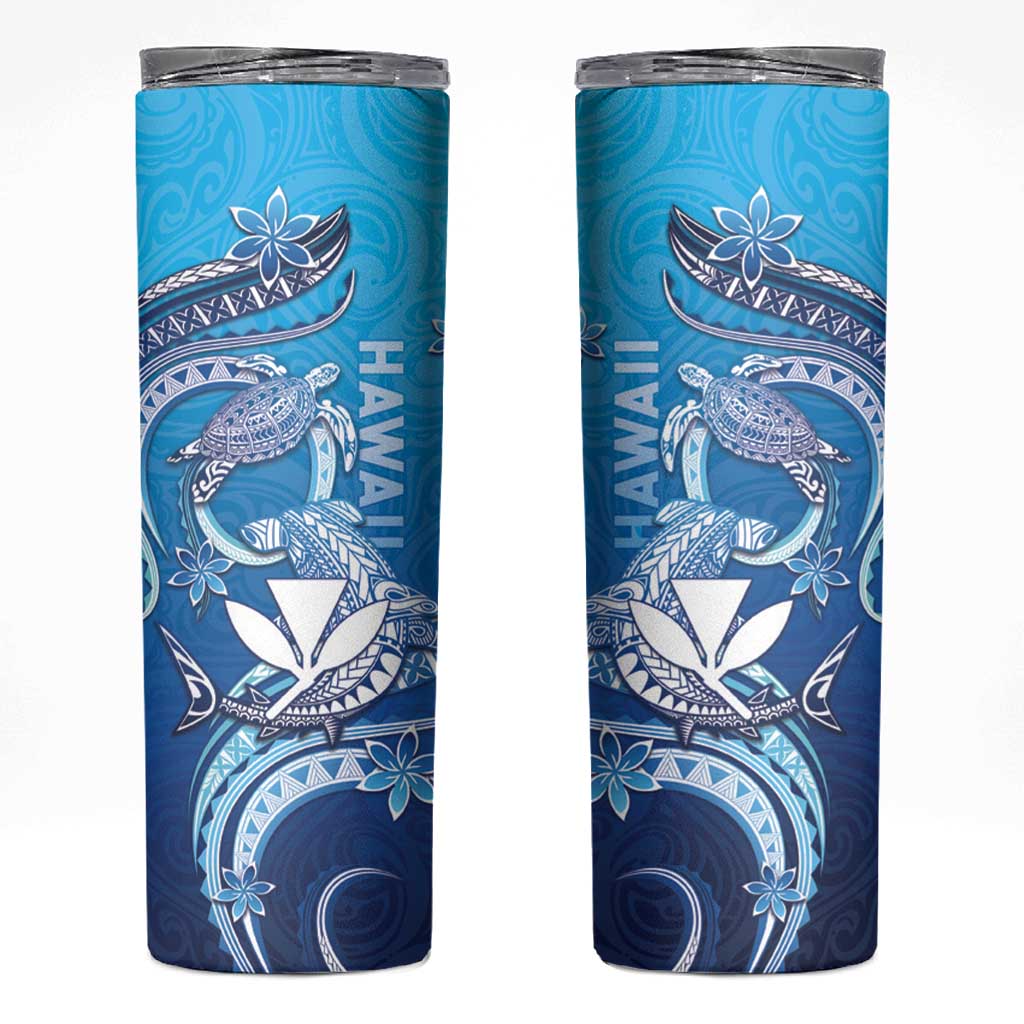Hawaii Skinny Tumbler Turtle With Hammerhead Shark Oceanic