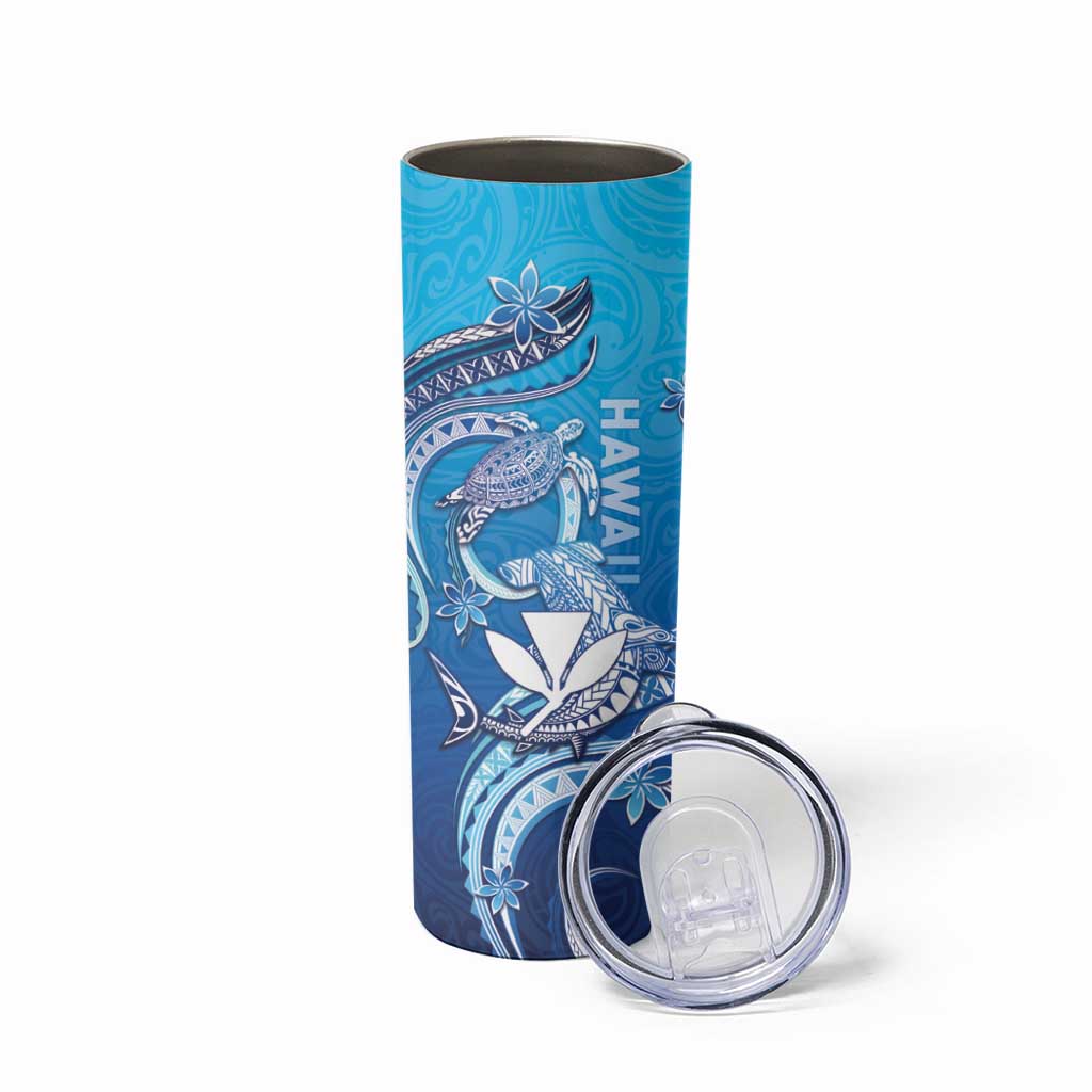 Hawaii Skinny Tumbler Turtle With Hammerhead Shark Oceanic