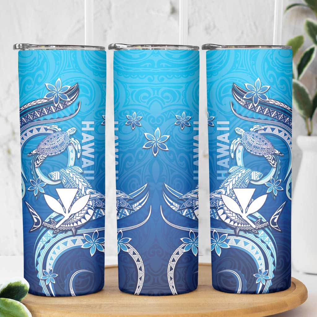 Hawaii Skinny Tumbler Turtle With Hammerhead Shark Oceanic