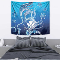 Hawaii Tapestry Turtle With Hammerhead Shark Oceanic