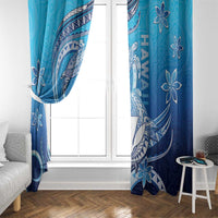 Hawaii Window Curtain Turtle With Hammerhead Shark Oceanic DT04 - Polynesian Pride