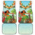 Hawaii Lei Day Car Mats Hula Girl With Tropical Forest