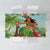 Hawaii Lei Day Tablecloth Hula Girl With Tropical Forest