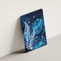 New Zealand Matariki Canvas Wall Art Maori Koru Mix Silver Fern