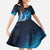 New Zealand Matariki Family Matching Mermaid Dress and Hawaiian Shirt Maori Koru Mix Silver Fern