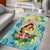 Hawaii Mother's Day Area Rug I Love You Mom