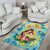 Hawaii Mother's Day Area Rug I Love You Mom