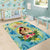 Hawaii Mother's Day Area Rug I Love You Mom