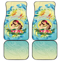 Hawaii Mother's Day Car Mats I Love You Mom