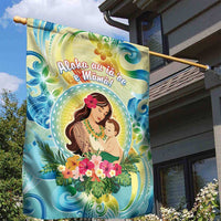 Hawaii Mother's Day Garden Flag I Love You Mom DT04 - Polynesian Pride