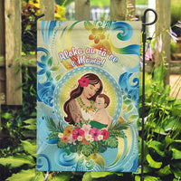 Hawaii Mother's Day Garden Flag I Love You Mom DT04 Garden Flag Yellow - Polynesian Pride