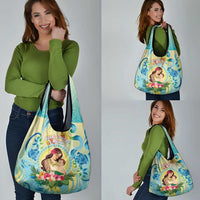 Hawaii Mother's Day Grocery Bag I Love You Mom DT04 - Polynesian Pride