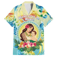 Personalised Hawaii Mother's Day Hawaiian Shirt I Love You Mom DT04 Yellow - Polynesian Pride