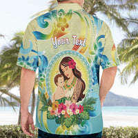 Personalised Hawaii Mother's Day Hawaiian Shirt I Love You Mom DT04 - Polynesian Pride