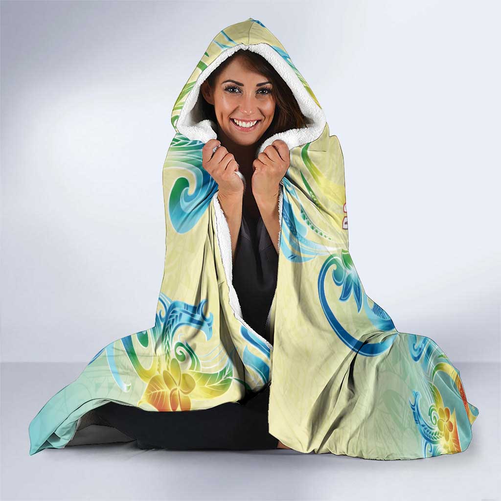 Hawaii Mother's Day Hooded Blanket I Love You Mom DT04 - Polynesian Pride