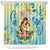 Hawaii Mother's Day Shower Curtain I Love You Mom