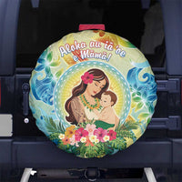 Hawaii Mother's Day Spare Tire Cover I Love You Mom