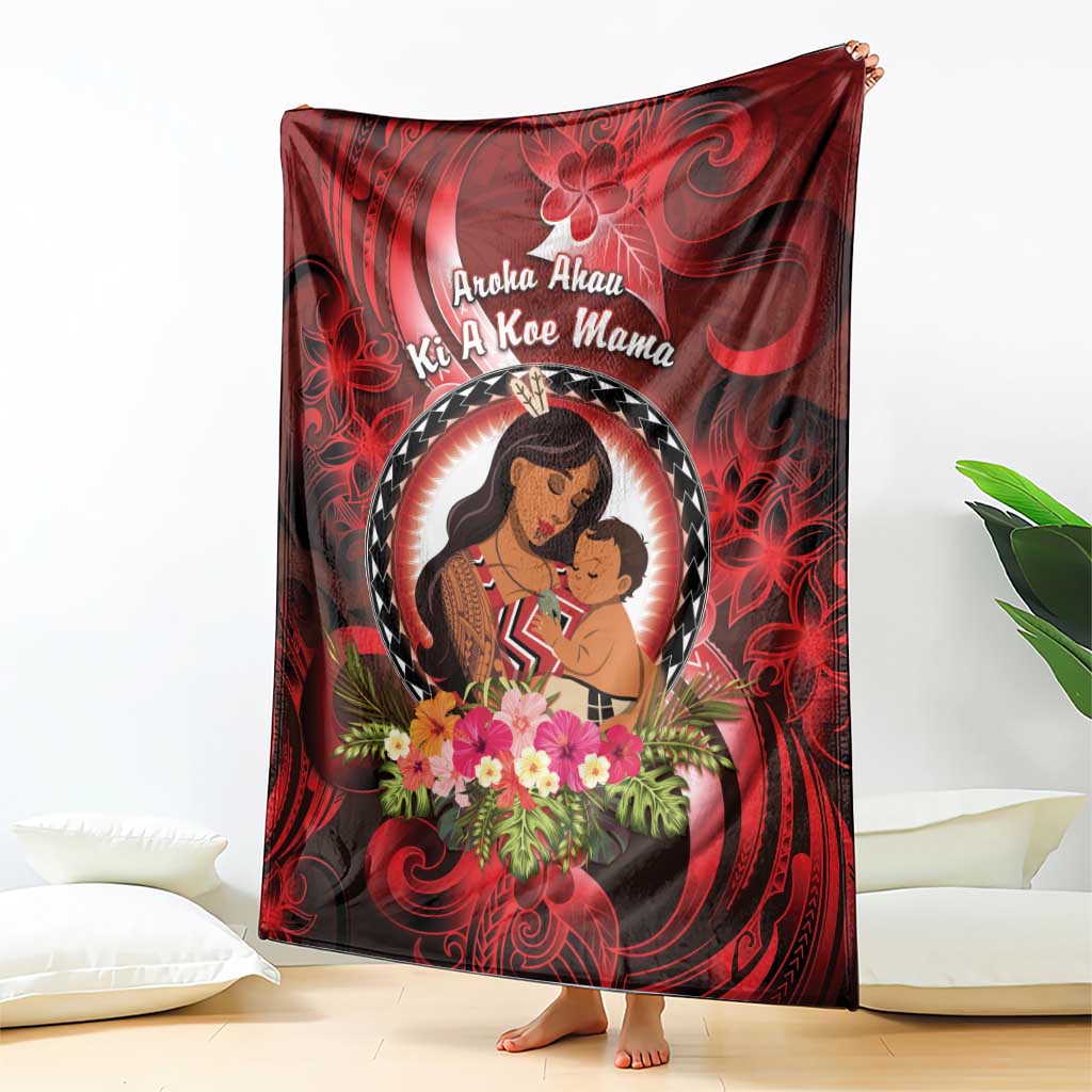New Zealand Mother's Day Blanket I Love You Mom DT04 - Polynesian Pride