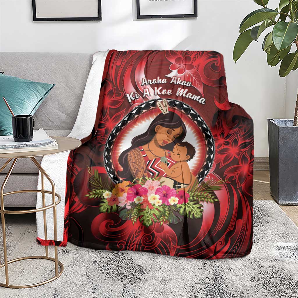 New Zealand Mother's Day Blanket I Love You Mom DT04 - Polynesian Pride