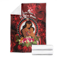 New Zealand Mother's Day Blanket I Love You Mom DT04 - Polynesian Pride