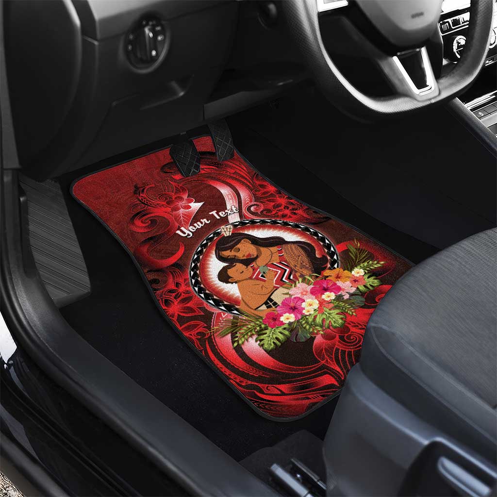 New Zealand Mother's Day Car Mats I Love You Mom DT04 - Polynesian Pride