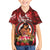 Personalised New Zealand Mother's Day Family Matching Off Shoulder Maxi Dress and Hawaiian Shirt I Love You Mom