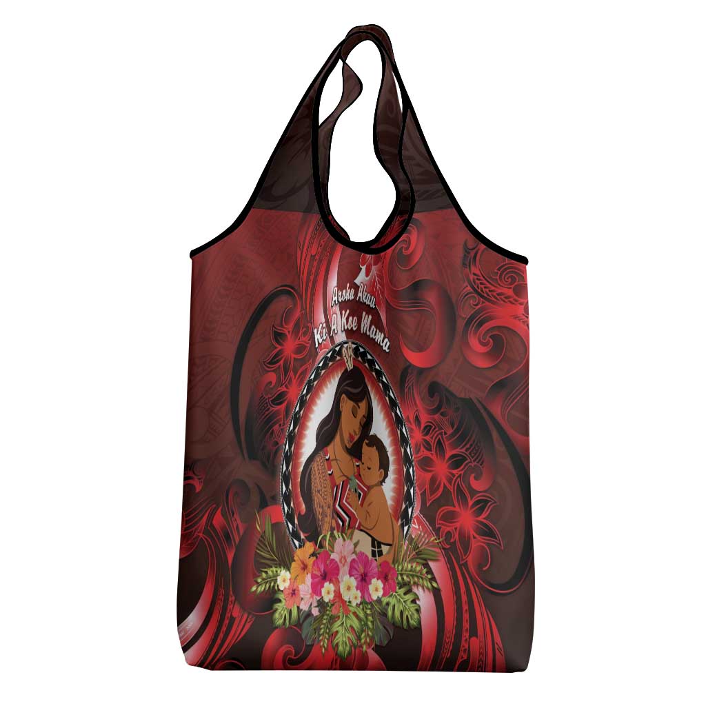 New Zealand Mother's Day Grocery Bag I Love You Mom DT04 - Polynesian Pride