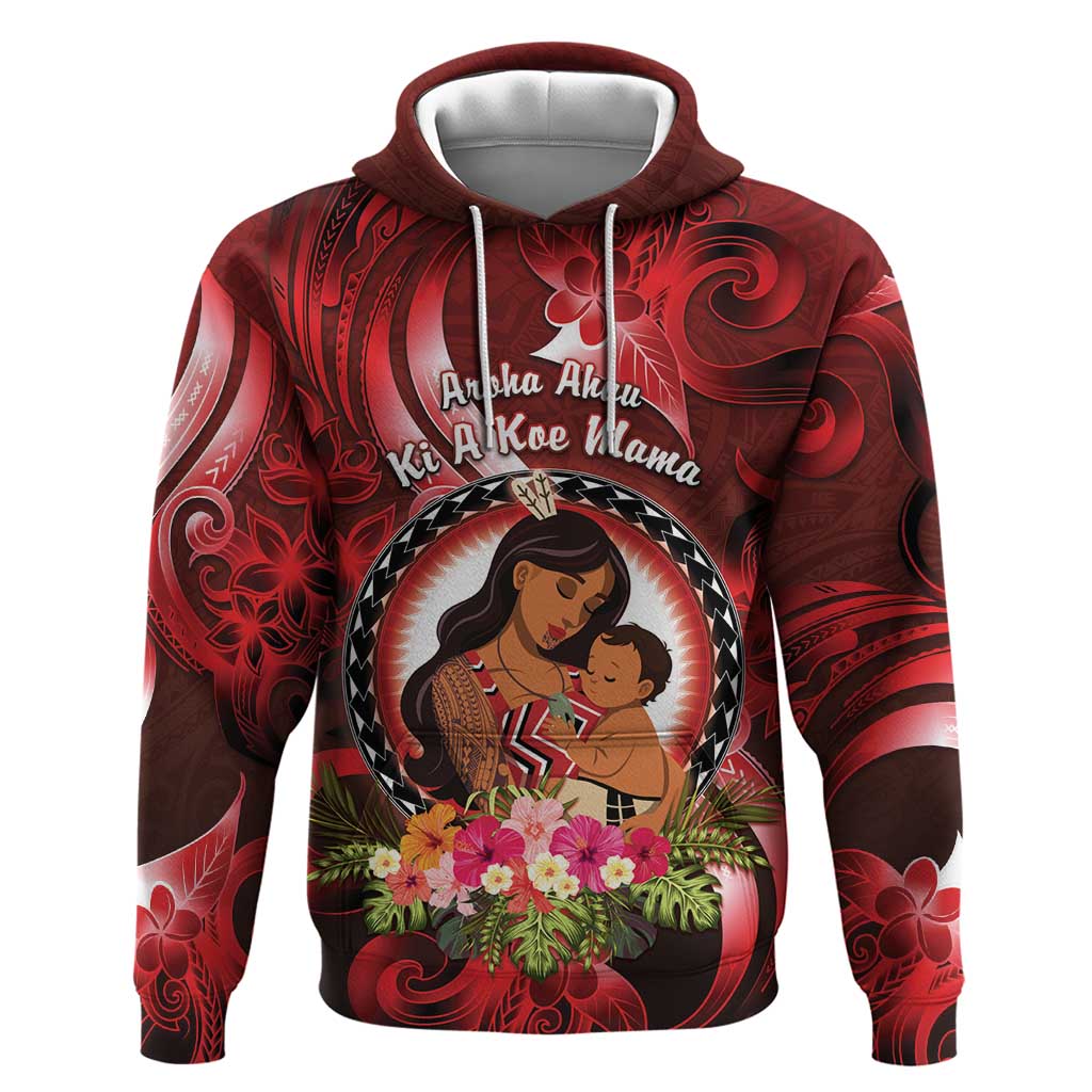 Personalised New Zealand Mother's Day Hoodie I Love You Mom