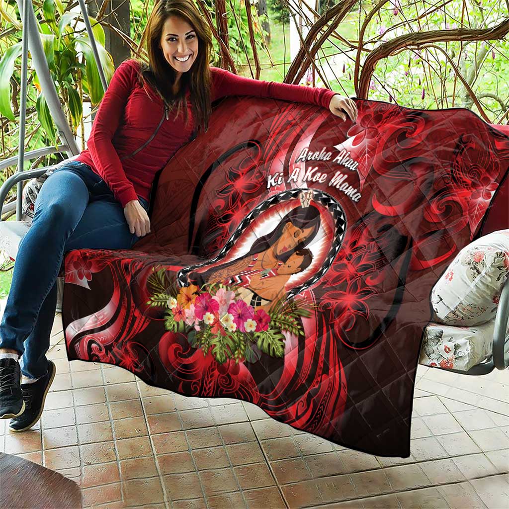 New Zealand Mother's Day Quilt I Love You Mom