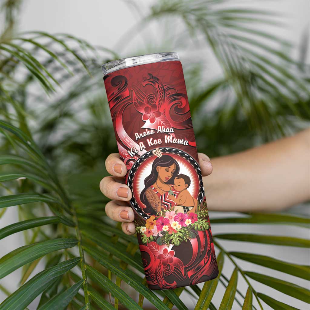 Personalised New Zealand Mother's Day Skinny Tumbler I Love You Mom