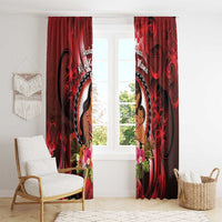 New Zealand Mother's Day Window Curtain I Love You Mom DT04 - Polynesian Pride