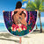 Samoa Mother's Day Beach Blanket I Love You Mom