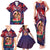 Personalised Samoa Mother's Day Family Matching Tank Maxi Dress and Hawaiian Shirt I Love You Mom