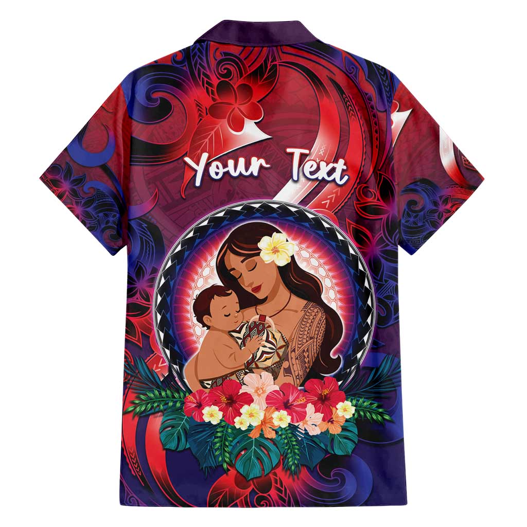 Personalised Samoa Mother's Day Hawaiian Shirt I Love You Mom DT04 - Polynesian Pride
